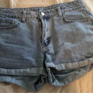 SHEIN Light Blue Jean Shorts